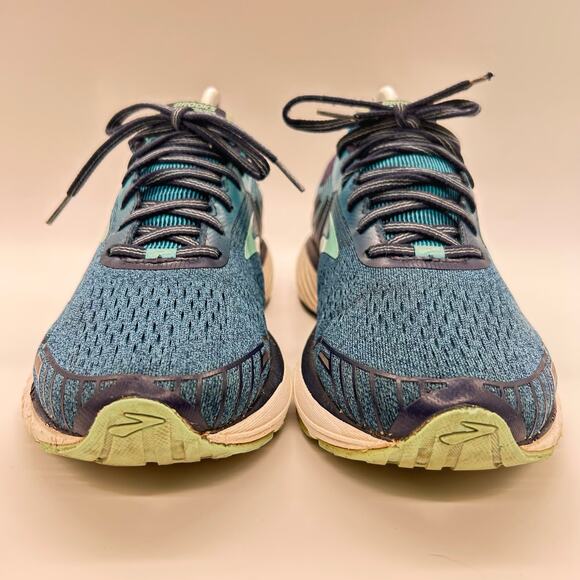 Brooks Adrenaline GTS 18 Running Sneaker Shoes‎ Blue Women's Size 10 B (Medium) - Picture 2 of 8